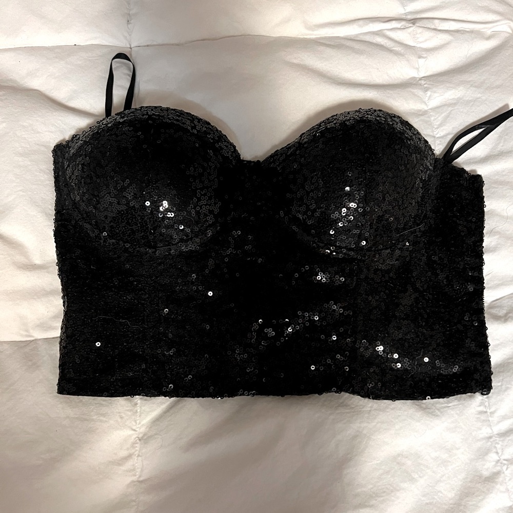 ‼️SEQUIN CROP TOP ‼️